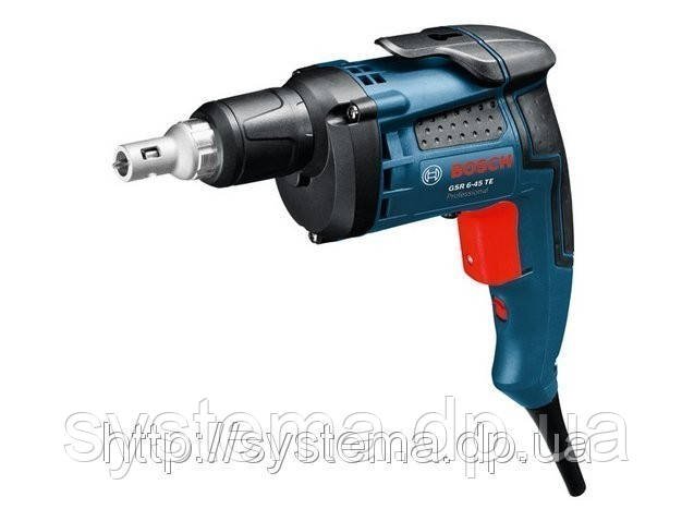 BOSCH GSR 6-45 TE Professional - Універсальний шупуповерт з обмежувачем глибини, кейс