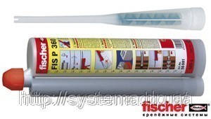Fischer FIS P 360 S - Хімічний анкер (ін'єкційна система) , 360 мл, фото 2