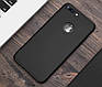 Силіконовий чохол + скло захисне для Iphone 7/ Iphone 8 ультратонкий чорний чоловічий, фото 6