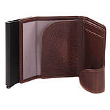Кардхолдер чоловічий BUONO Leather коричневий, фото 5