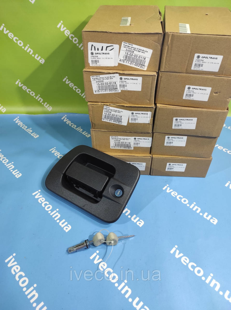 Ручка дверей права ліва Iveco Stralis Iveco Trakker Iveco Eurocargo 50405293 504052936 504343231 504254457