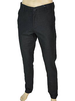 Чорні чоловічі брючні джинси X-Foot 170-7183 C: 1