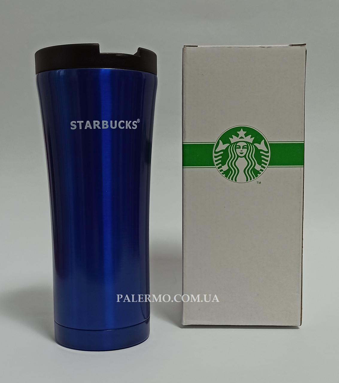 Термокружка 500 мл Starbucks Старбакс термочашка термостакан EL-206 Синий - фото 4 - id-p1276381516