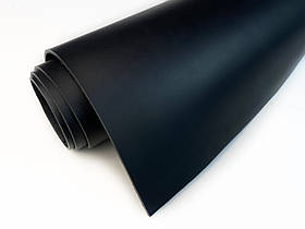 Шкіра чепрак з лицевим покриттям для ременів ножен кобур чохлів сумок браслетів 4,0-4,2мм колір чорний