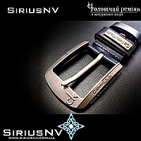 Мужской кожаный ремень SiriusNV C-universal 4 blue