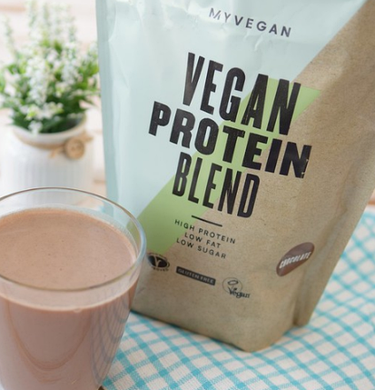 Рослинний гороховий протеїн ізолят MyProtein Vegan Protein Blend 500 г, фото 2