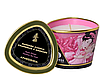 Масажна свічка масло MASSAGE CANDLE ROSES, 170 мл, фото 6