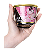 Масажна свічка масло MASSAGE CANDLE ROSES, 170 мл, фото 9