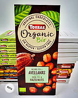 Шоколад черный "Torras" Organic Bio №726 с фундуком 100г