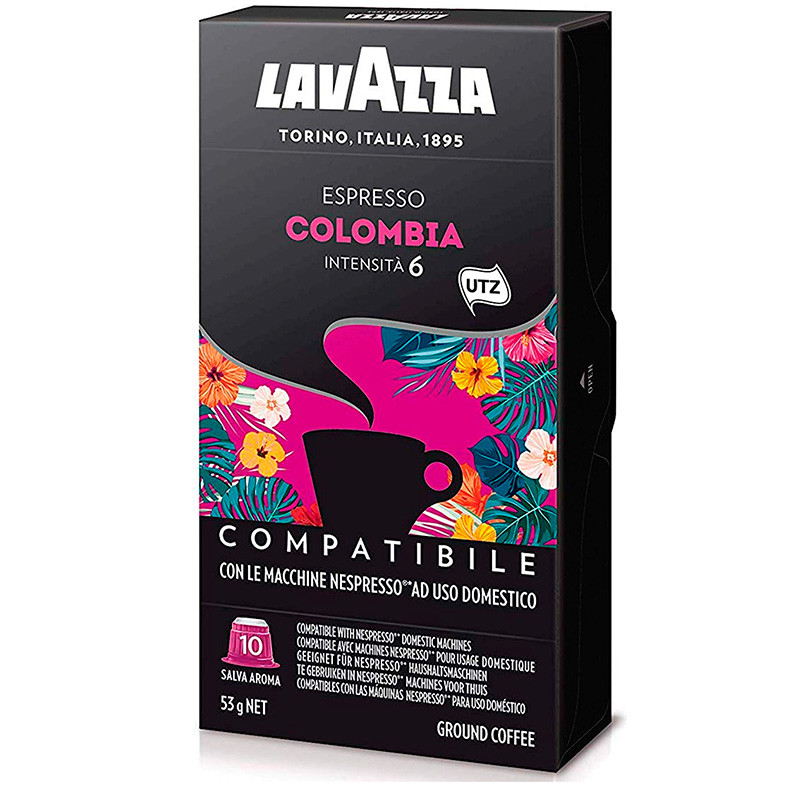 Nespresso капсули Lavazza Colombia 6 Італія Неспресо Лавацца кава в капсулах