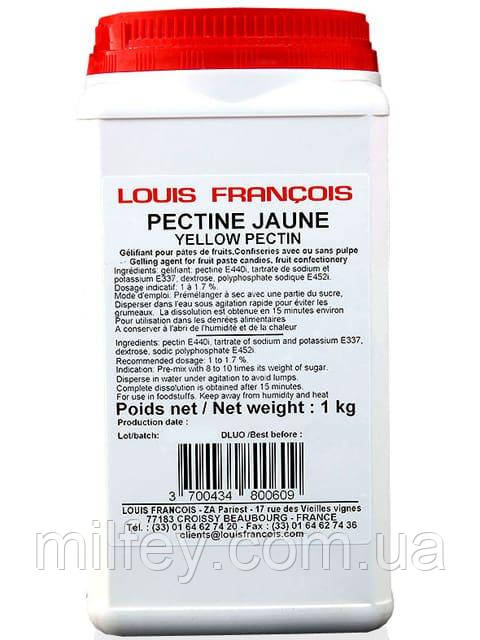 Пектин жовтий Yellow Pectin Франція Loius Francois 1 кг