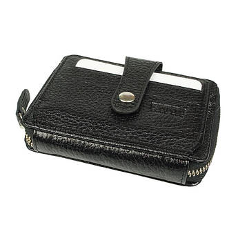 Чоловіча шкіряна візитниця Bond 528-281 black