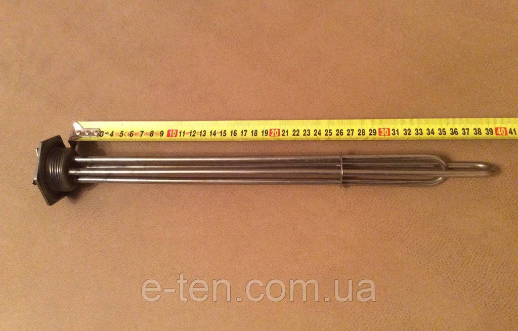 Тен із неіржавкої сталі 3000W/на різі 11⁄4" (дюйм із чверть) для оливного нагрівача (Sanal, Туреччина)