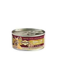 Вологий корм для дорослих кішок Carnilove Chicken & Lamb for adult cats (курка і ягня) 100 г
