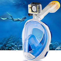 Дитяча повна маска для підводного плавання FREE Breath розмір XS., фото 2