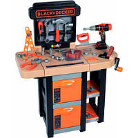 Игровой набор Smoby Toys Black+Decker Мобильная мастерская с инструментами 37 аксессуаров А4977-2