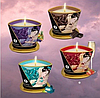 Масажне масло свічка Shunga MASSAGE CANDLE - Island Blossoms (170 мл), фото 3