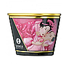 Масажна свічка масло Shunga MASSAGE CANDLE - Rose Petals (170 мл), фото 7