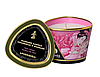Масажна свічка масло Shunga MASSAGE CANDLE - Rose Petals (170 мл), фото 9