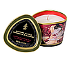 Масажна свічка масло Shunga MASSAGE CANDLE - Sparkling Strawberry Wine (170 мл), фото 6