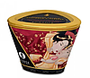 Масажна свічка масло Shunga MASSAGE CANDLE - Sparkling Strawberry Wine (170 мл), фото 7