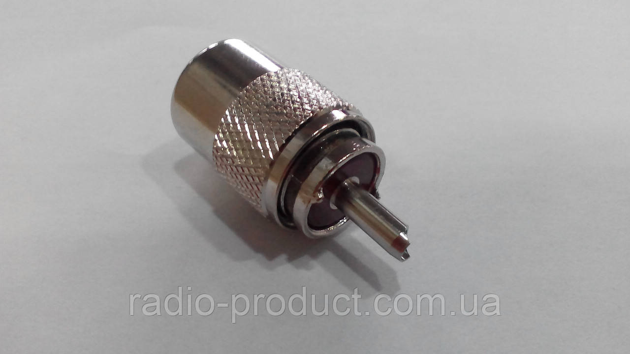 Штекер UHF (PL-259) під RG-213/8, під паяння