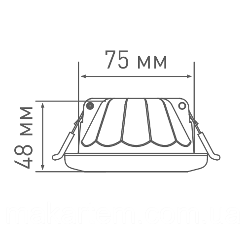 Умный светильник 1-MAX-01-3-SDL-12-C MAXUS 3-step 12W (сменные яркость и тон) круг - фото 3 - id-p1237254787