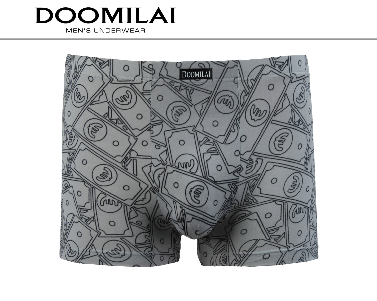 Чоловічі боксери стрейчеві з бамбука «DOOMILAI» Арт.D-01405