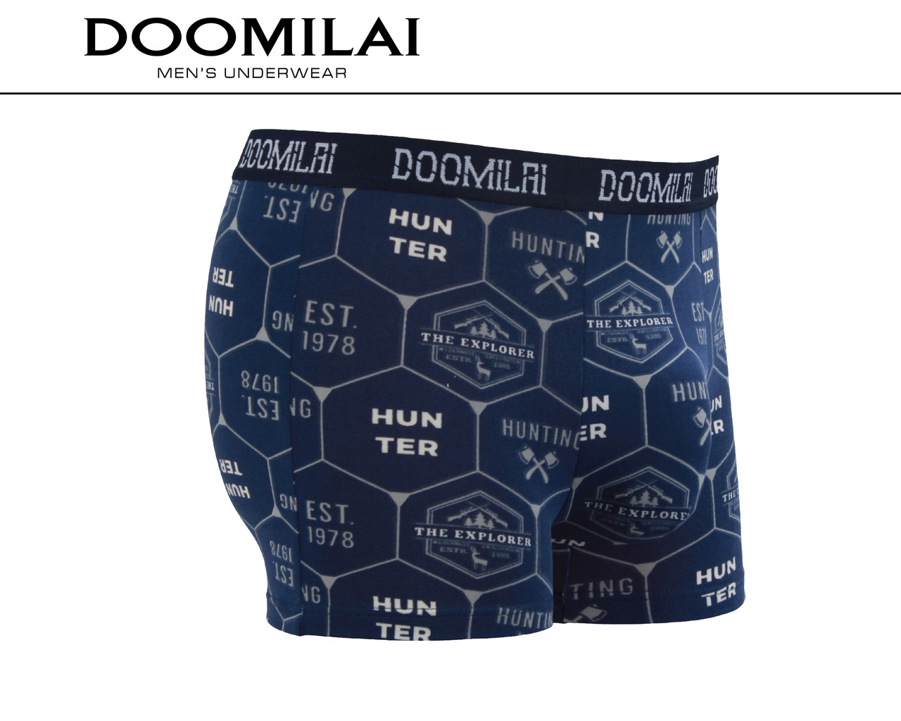 Мужские боксеры стрейчевые из бамбука «DOOMILAI» Арт.D-01414