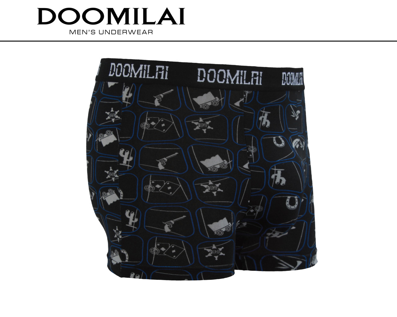 Чоловічі боксери стрейчеві з бамбука «DOOMILAI» Арт.D-01425
