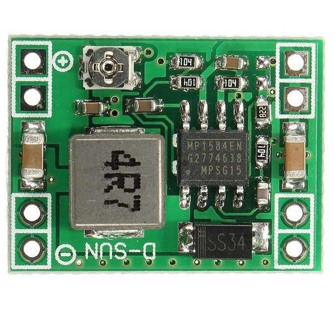 Понижуючий Перетворювач 4.5-28В 3A Імпульсний LM2596 MP1584EN XM1584