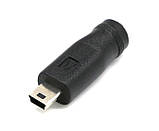 Адаптер DC 5.5*2.1 до Mini USB Зарядний Конвертер Перехідник, фото 2