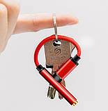 Переходник Сплиттер 2 в 1 USB Type-C 3.5mm AUX Audio Адаптер для Зарядки и прослушивания Музыки Наушники, фото 4