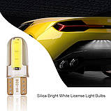 Авто Лампа Canbus T10 W5W 194 501 COB LED (білий холодний) Бічні Захисні Вогні Автолампи, фото 5