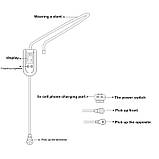 Головний FM Мікрофон Акустичний Бездротова Гарнітура Радіомікрофон, фото 4