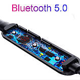 Бездротові Bluetooth V5.0 HI-FI Навушники Nouvve Y12 SPORT Магнітні Гарнітура, фото 4