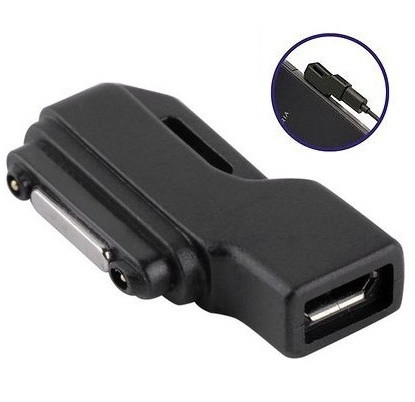 Перехідник для Магнітної Зарядки Sony Xperia Z1 Z2 Z3 Адаптер, фото 1