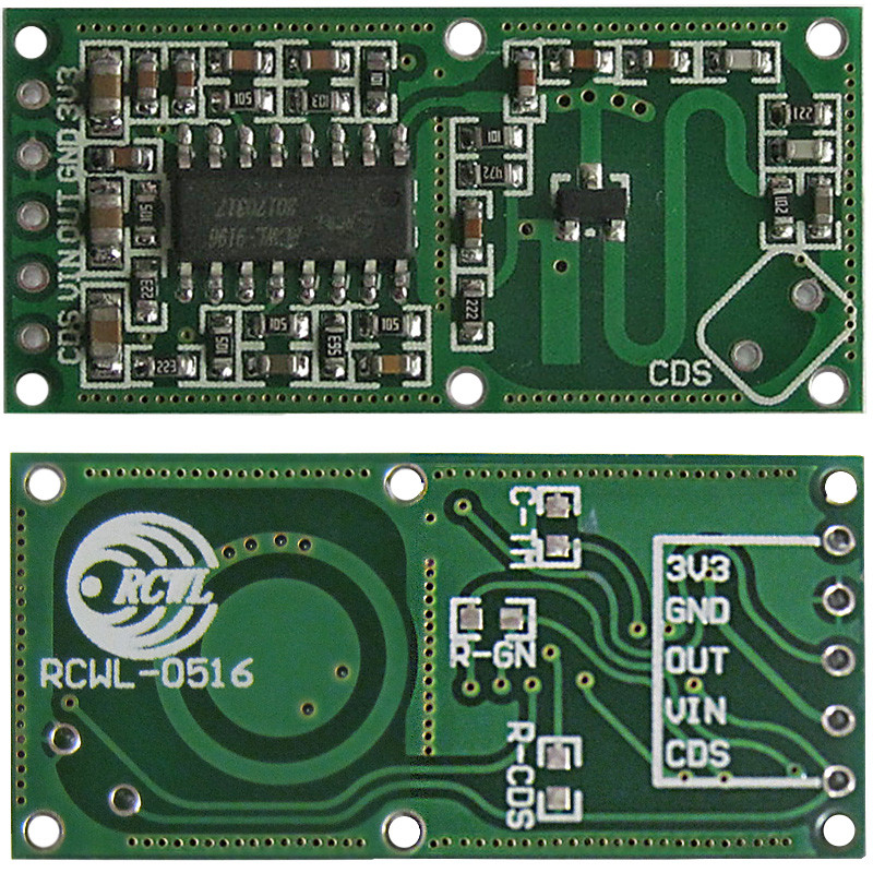 RCWL-0516 Мікрохвильовий Датчик Руху Доплерівський Радар