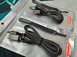 1.2 метра Магнітний Кабель SUNTAIHO 3A для Заряджання і Передачі даних Micro USB, фото 3