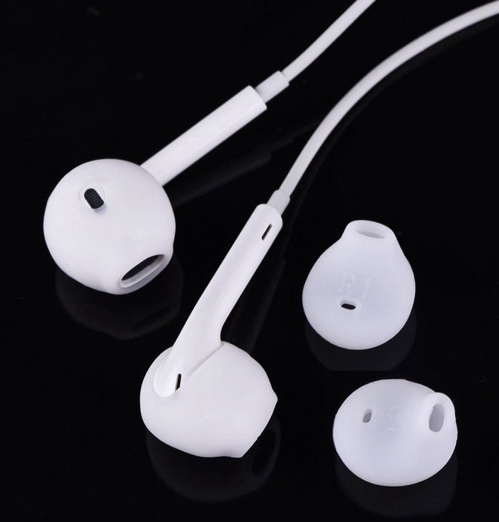 2 шт. Силіконові Амбушюри для Iphone Airpods Samsung Edge Накладки для Навушників, фото 1