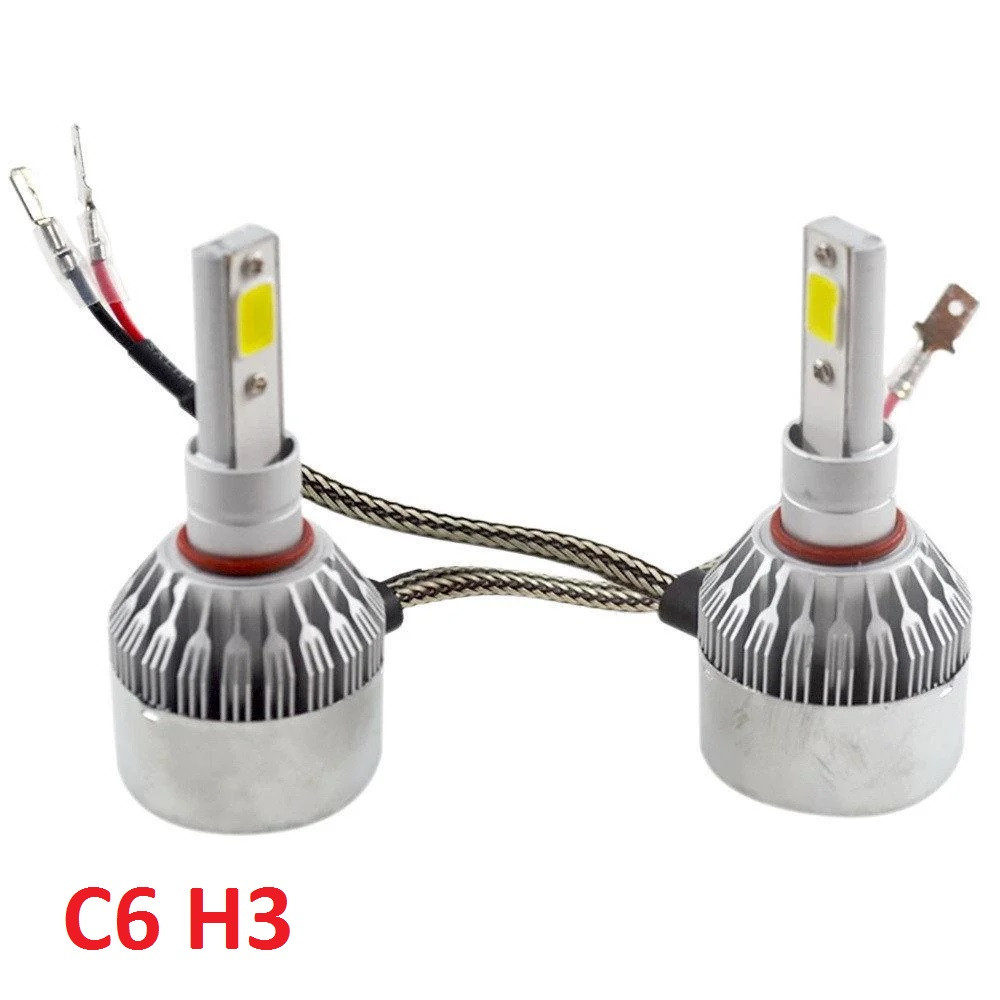 2 шт. Комплект C6 H3 Автомобільних LED Ламп 5539