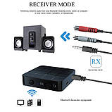 2 в 1 Bluetooth 5.0 VIKEFOF KN-321 Аудіо Приймач, Передавач Звуку 200мАч, фото 3