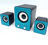 Комп'ютерні Колонки для ПК FT-202 USB, фото 3