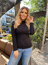 Водолазка тепла 041-1 Чорний