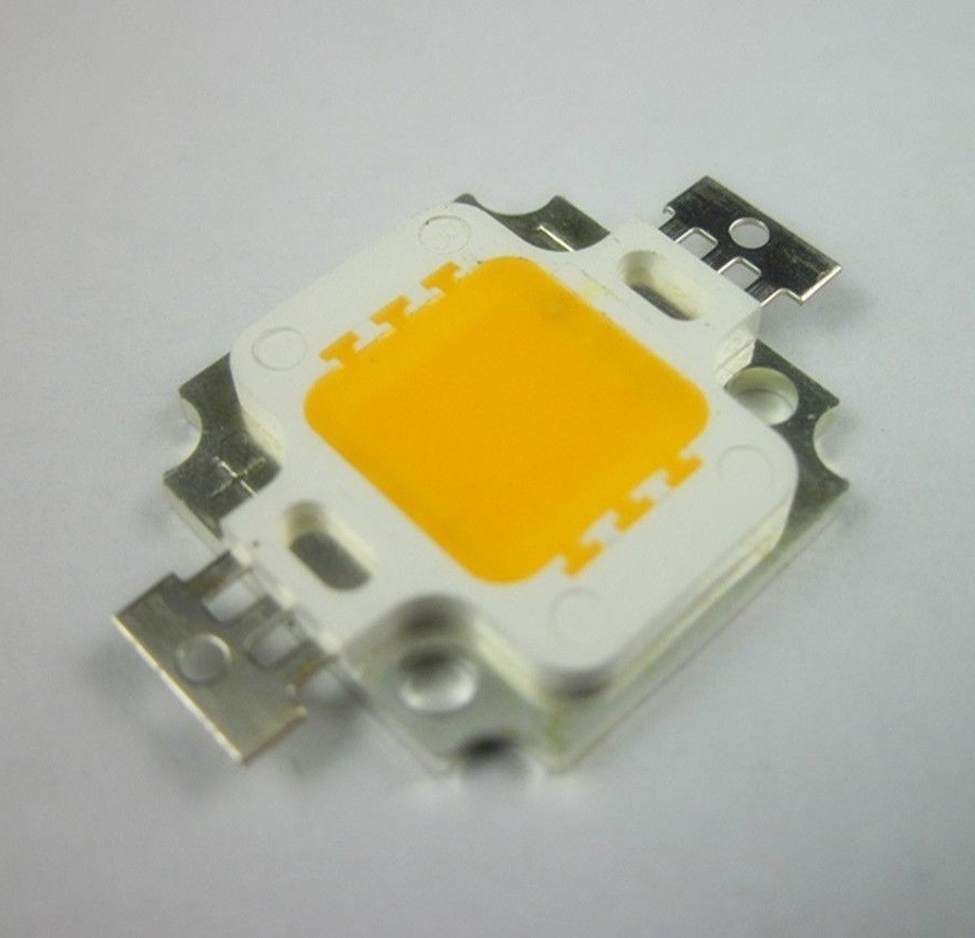 Світлодіод LED 10W 9-12V 800-900LM 600mA (жовтий помаранчевий)
