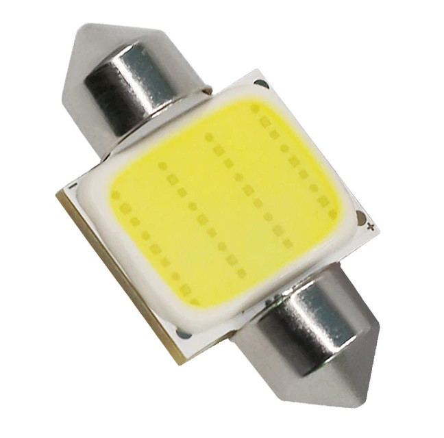 Світлодіодні Лампочки Festoon LED COB C5W 12V 31 мм Сверхяркие Лампи