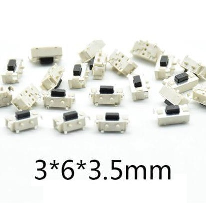 Микрокнопка Тактова 6x3.5x3.5мм 2 PinSMD Тактильна Кнопка на Плату