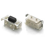Микрокнопка Тактова 6x3.5x3.5мм 2 PinSMD Тактильна Кнопка на Плату, фото 3