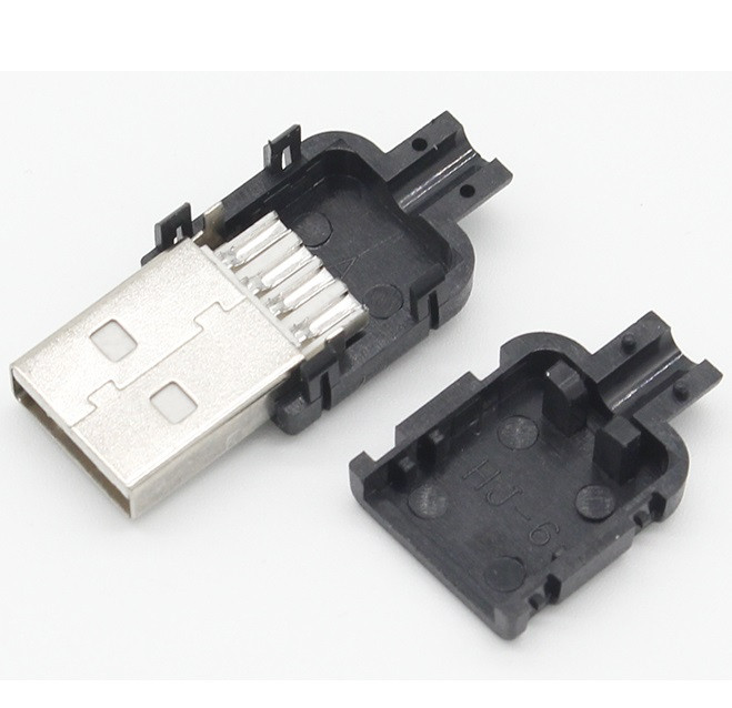 Розбірної Штекер DIY USB 2.0 ЮСБ Роз'єм