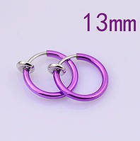 Пірсинг Кільце Обманка для Носа, Вуха, Губи Кліпса Колечко